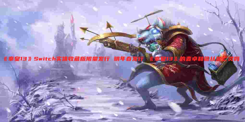《拳皇13》Switch实体收藏版限量发行 明年春发行 《拳皇13》的麦卓和薇丝是亡灵吗